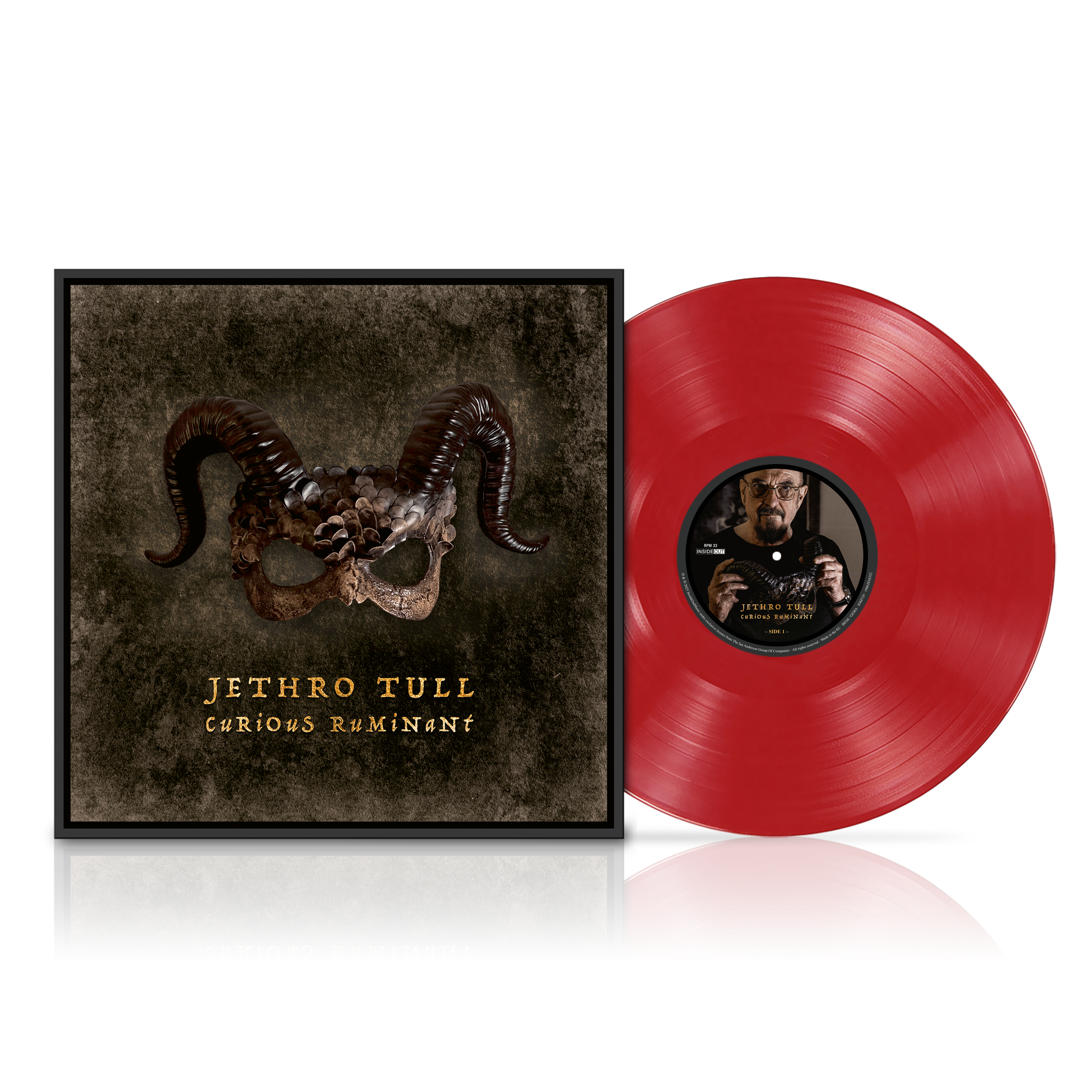 LP Jethro Tull Curious Ruminant IOM738 Inside Out Music 未開封 /00260 Jethro Tull – Curious Ruminant – Vinyl (Red, 180g, LP, Album