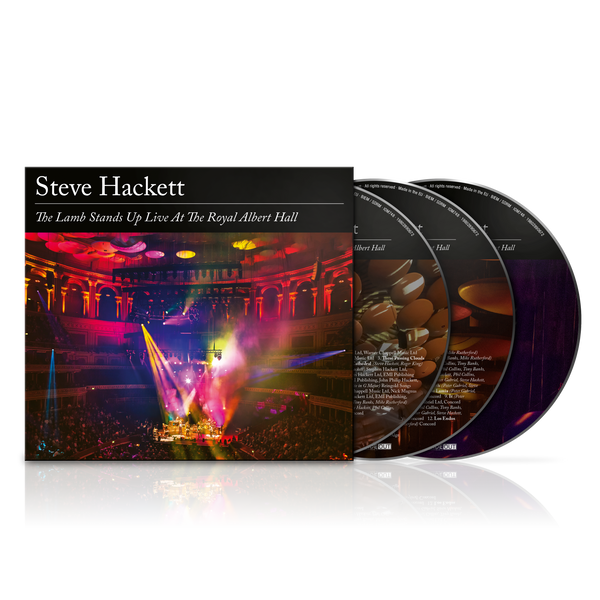 Steve Hackett - The Lamb Stands Up Live At The Royal Albert Hall (Special Edition 2CD+Blu-ray Digipak in Slipcase) InsideOut Music Germany  0IO02820