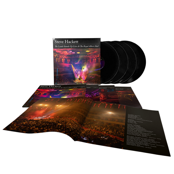 Steve Hackett - The Lamb Stands Up Live At The Royal Albert Hall (Ltd. Deluxe black 4LP & LP-Booklet Box Set) InsideOut Music Germany  0IO02821