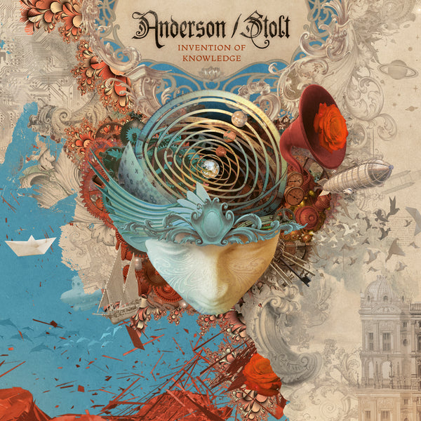 Anderson/Stolt - Invention of Knowledge (2023 Remix) (Gatefold transp. orange 2LP & LP-Booklet) InsideOut Music Germany  0IO02594