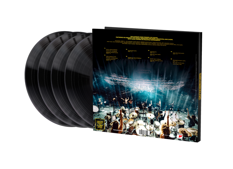 Hans Zimmer - LIVE (Quadfold 4LP/Direct Metal Mastering) InsideOut Music Germany 0SME-00157