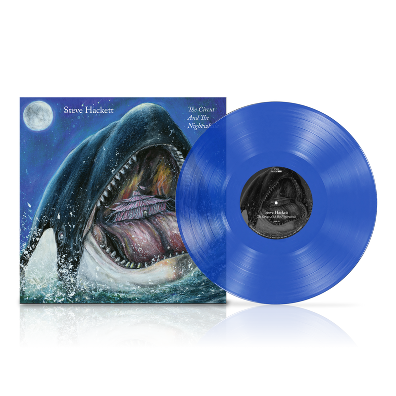 Steve Hackett - The Circus and the Nightwhale (Ltd. Gatefold transp. blue LP & LP-Booklet)