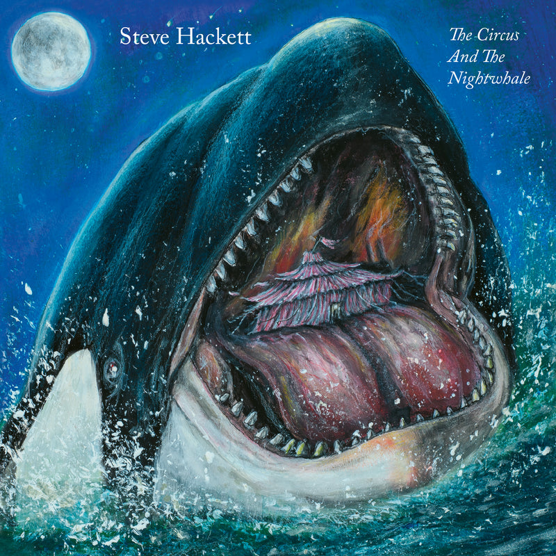 Steve Hackett - The Circus and the Nightwhale (Ltd. Gatefold transp. blue LP & LP-Booklet) InsideOut Music Germany 0IO02648