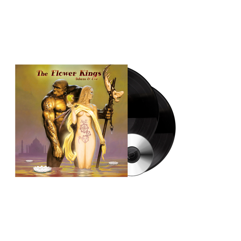 The Flower Kings - Adam & Eve (Re-issue 2023) (Gatefold black 2LP+CD & LP-Booklet) InsideOut Music Germany 0IO02524