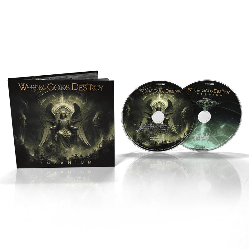Whom Gods Destroy - Insanium (Ltd. 2CD Mediabook) InsideOut Music Germany 0IO02657