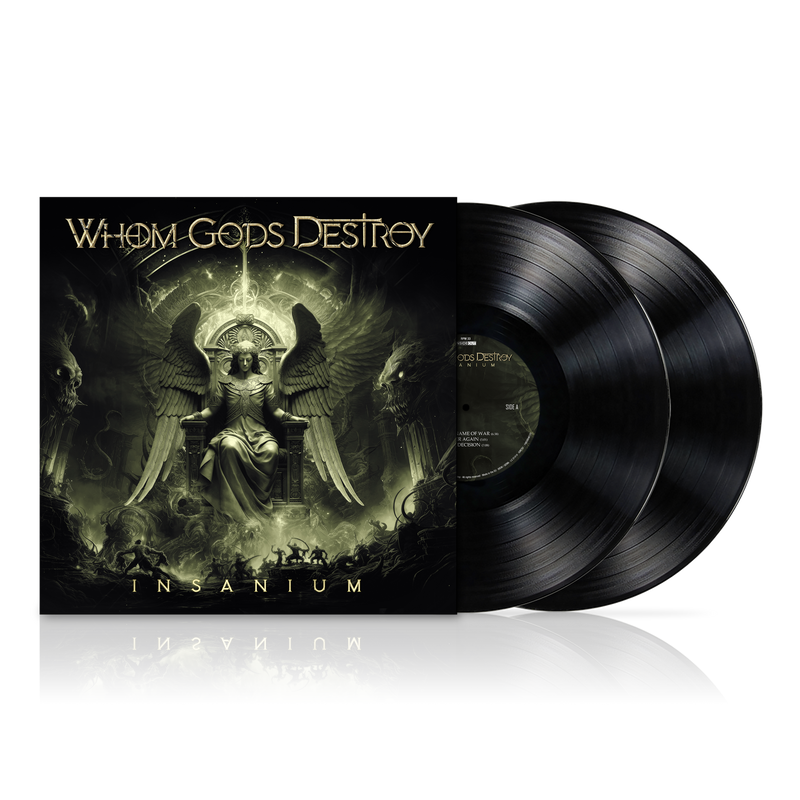 Whom Gods Destroy - Insanium (Gatefold black 2LP & LP-Booklet)