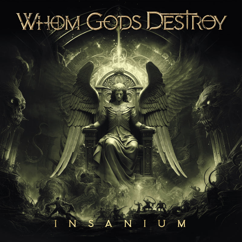 Whom Gods Destroy - Insanium (Ltd. Gatefold dark green 2LP & LP-Booklet) InsideOut Music Germany 0IO02660
