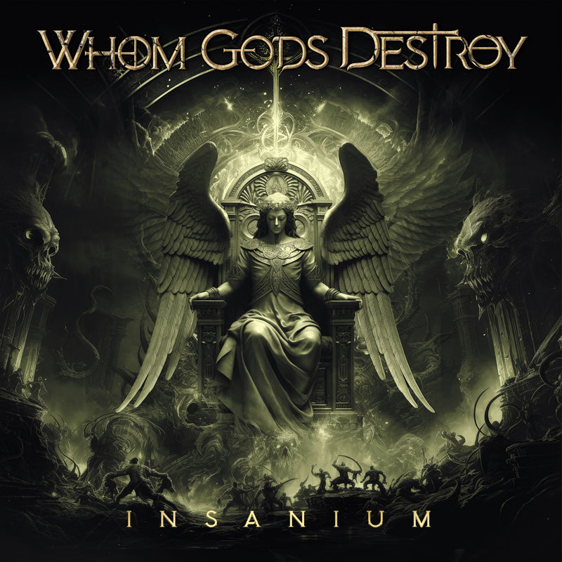 Whom Gods Destroy - Insanium (Standard CD Jewelcase) InsideOut Music Germany 0IO02658