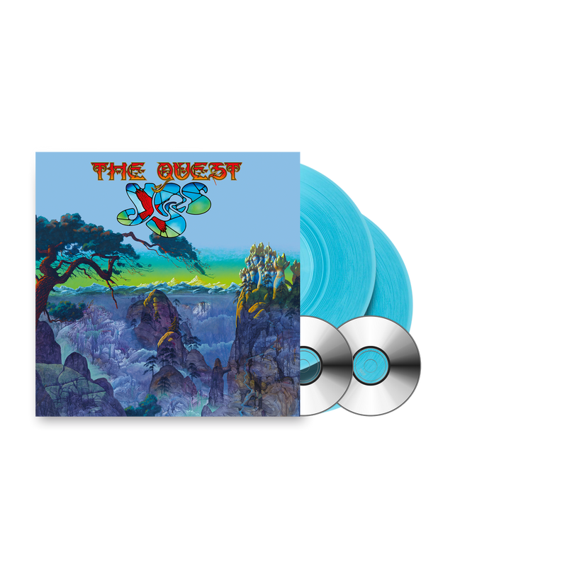 Yes - The Quest (Gatefold transp. light blue 2LP+2CD & LP-Booklet) InsideOut Music Germany 0IO02277