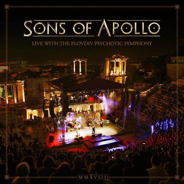 Sons Of Apollo - Live With The Plovdiv Psychotic Symphony  (Special Edition 3CD+DVD Digipak in Slipc InsideOut Music Germany  0IO01941