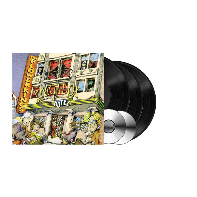 The Flower Kings - Paradox Hotel (Re-issue 2023) (Gatefold black 3LP+2CD & LP-Booklet) InsideOut Music Germany 0IO02562