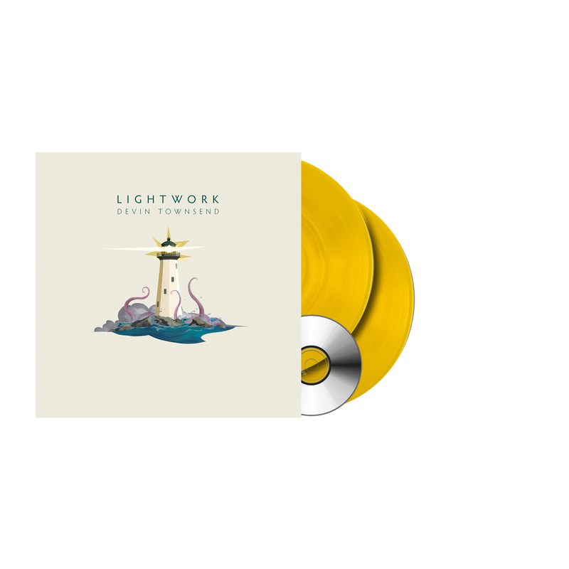 Devin Townsend - Lightwork (Gatefold transp. sun yellow 2LP+CD & LP-Booklet) InsideOut Music Germany 0IO02481