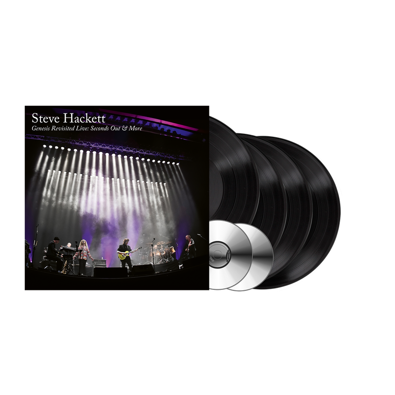 Steve Hackett - Genesis Revisited Live: Seconds Out & More (Ltd. Gatefold black 4LP+2CD & LP-Bookl) InsideOut Music Germany 0IO02451