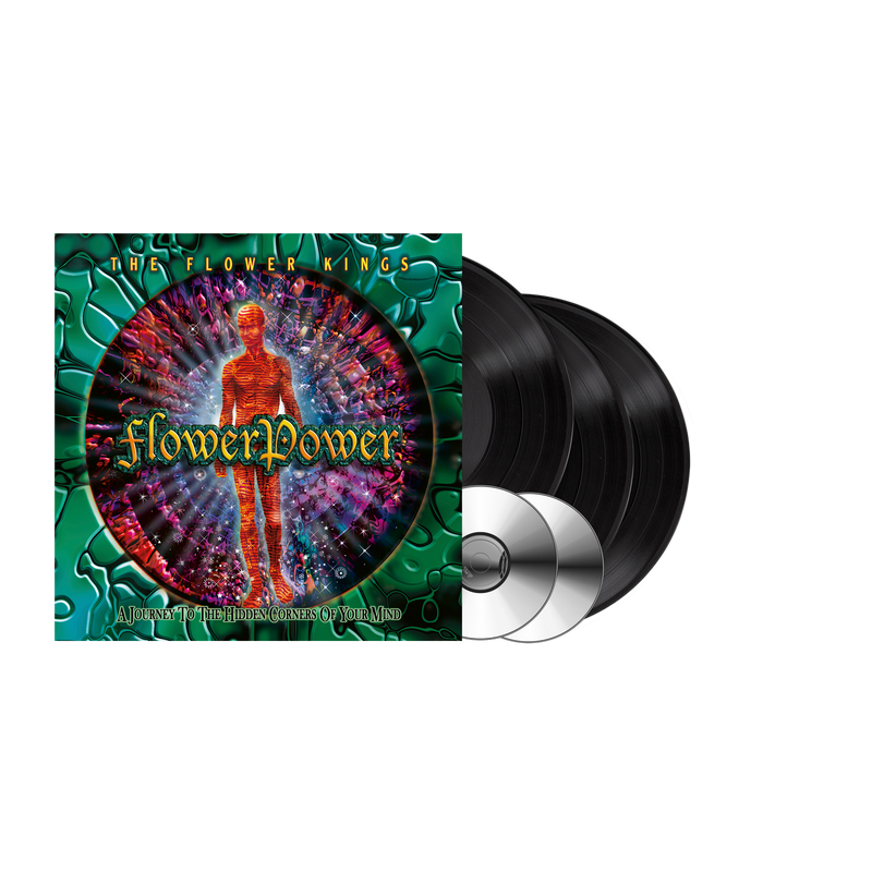 The Flower Kings - Flower Power (Re-issue 2022) (Gatefold black 3LP+2CD & LP-Booklet) InsideOut Music Germany 0IO02422