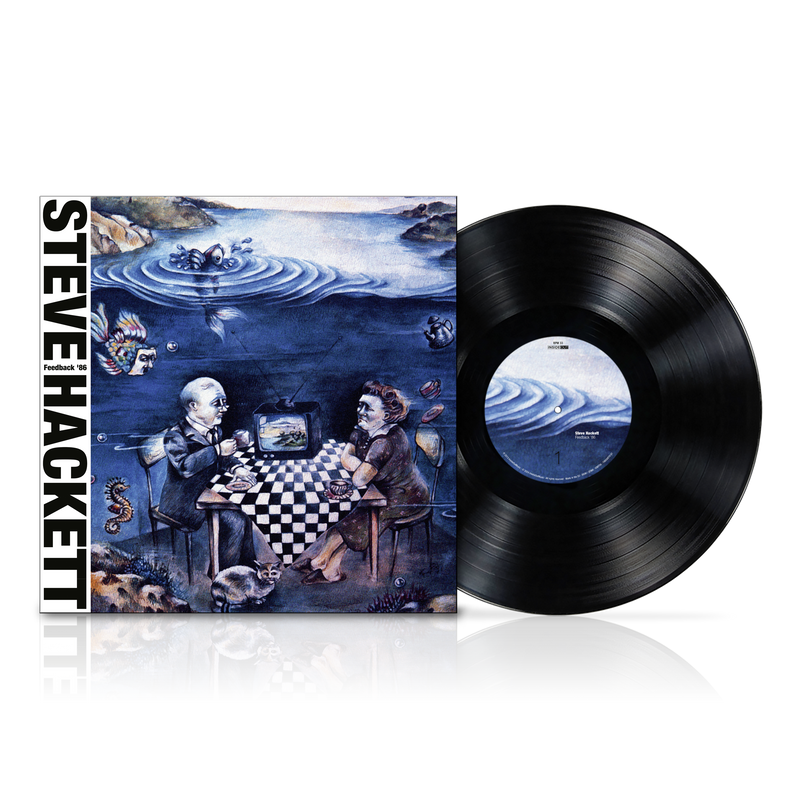 Steve Hackett - Feedback '86 (Vinyl Re-issue 2024) (Gatefold black LP) InsideOut Music Germany 0IO02677