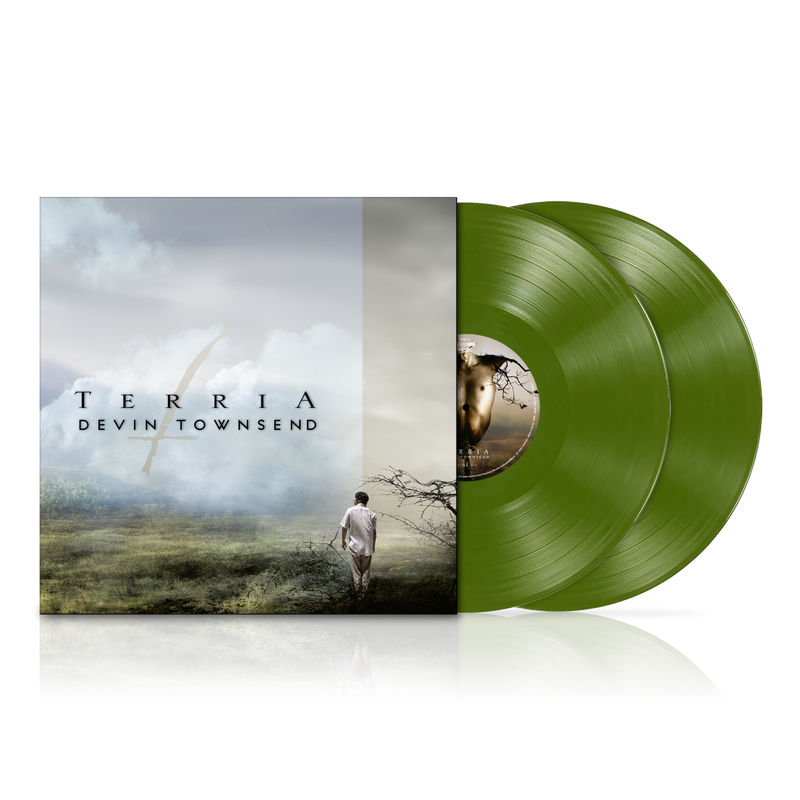 Devin Townsend - Terria (Vinyl Re-issue 2024) (Ltd. Gatefold olive green 2LP & LP-Booklet) InsideOut Music Germany 0IO02696