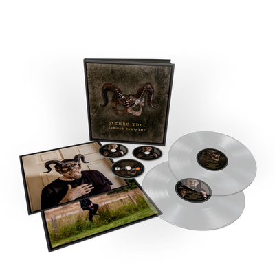 Jethro Tull - Curious Ruminant (Ltd. Deluxe ultra clear 2LP+2CD+Blu-ray Artbook & 2 photo prints) InsideOut Music Germany  0IO02780