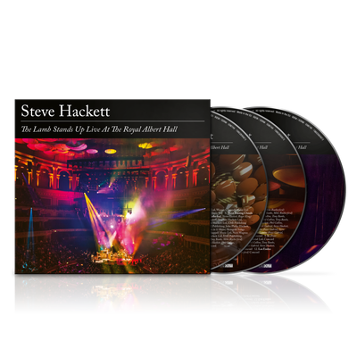 Steve Hackett - The Lamb Stands Up Live At The Royal Albert Hall (Special Edition 2CD+Blu-ray Digipak in Slipcase) InsideOut Music Germany  0IO02820