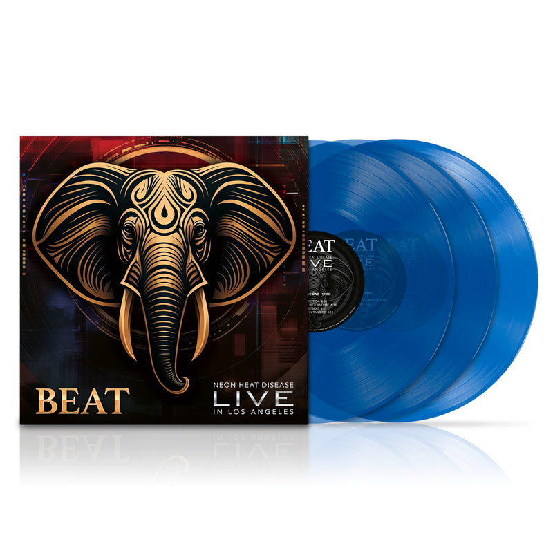 BEAT - Live (Ltd. Deluxe Triple-Gatefold transp. blue 3LP & LP-Booklet) InsideOut Music Germany 0IO02837