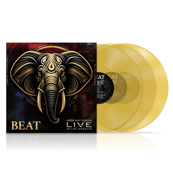 BEAT - Live (Ltd. Deluxe Triple-Gatefold transp. sun yellow 3LP & LP-Booklet) InsideOut Music Germany  0IO02838