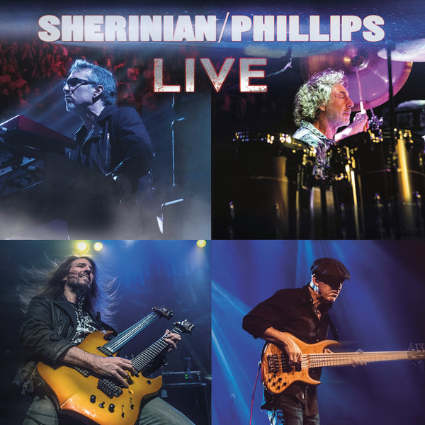 Derek Sherinian/Simon Phillips - SHERINIAN/PHILLIPS LIVE (black LP)