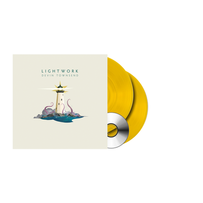 Devin Townsend - Lightwork (Gatefold transp. sun yellow 2LP+CD & LP-Booklet) InsideOut Music Germany  0IO02481
