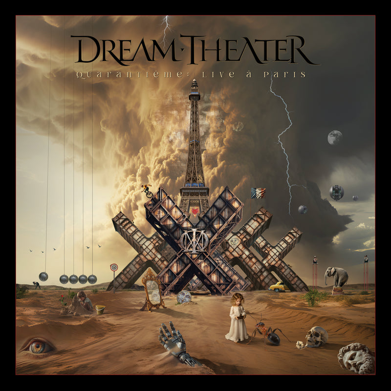 Dream Theater - Quarantième: Live à Paris (Ltd. Deluxe 3CD+3Blu-ray Artbook InsideOut Music Germany 0IO02850