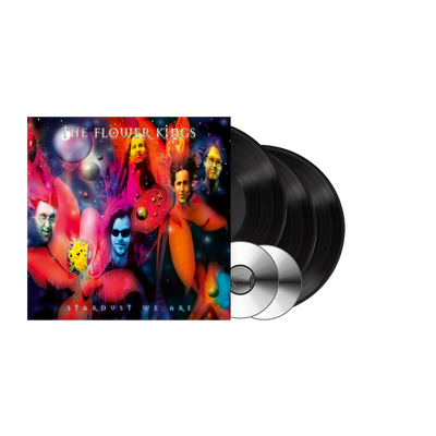 The Flower Kings - Stardust We Are (Re-issue 2022) (Gatefold black 3LP+2CD & LP-Booklet) InsideOut Music Germany  0IO02419