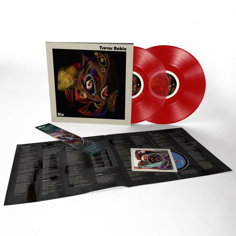 Trevor Rabin - Rio (Ltd. Deluxe Gatefold transp. red 2LP+Blu-ray & LP-Booklet) InsideOut Music Germany 0IO02613