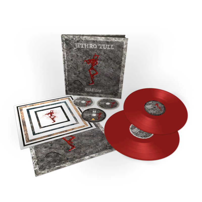 Jethro Tull - RökFlöte (Ltd. Deluxe dark red 2LP+2CD+Blu-ray Artbook & 2 artprints)