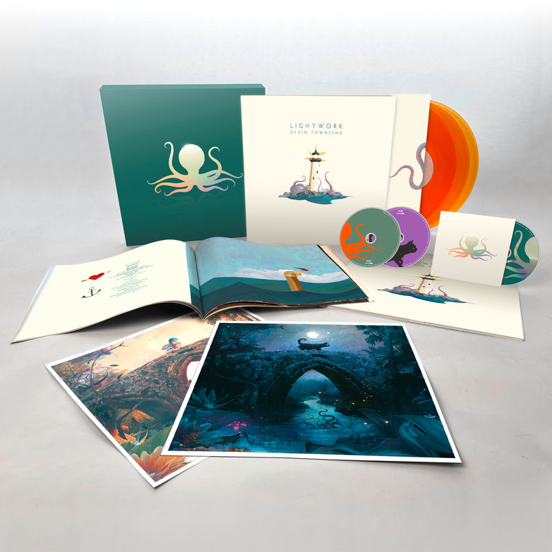 Devin Townsend - Lightwork (Ltd. Deluxe transp. orange 3LP+2CD+Blu-ray Box Set)