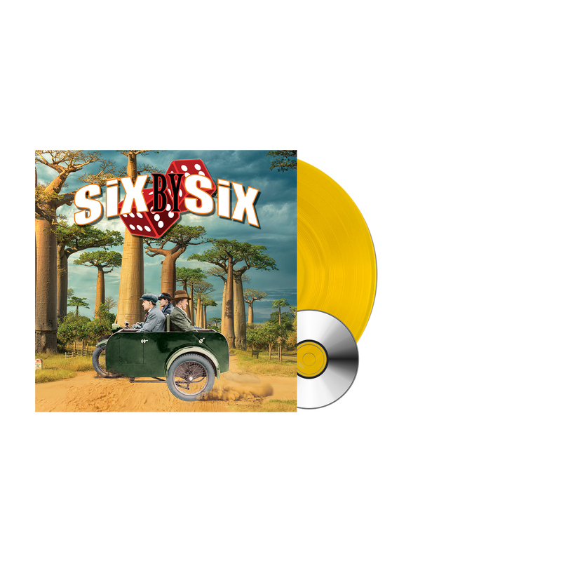 SiX BY SiX - SiX BY SiX (Gatefold transp. sun yellow LP+CD)